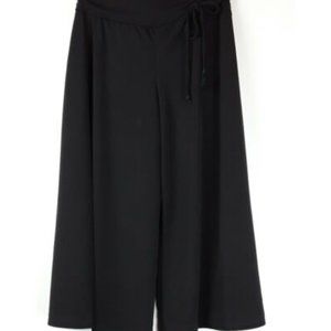 BCX Girl Dressy Wide Leg Palazzo Flare Crop Pants